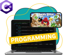 Программирование на C#. Удивительный мир 2D-игр - Школа программирования для детей, компьютерные курсы для школьников, начинающих и подростков - KIBERone г. Белорецк