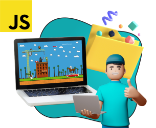 Программирование на JavaScript. Учимся создавать игры! - Школа программирования для детей, компьютерные курсы для школьников, начинающих и подростков - KIBERone г. Белорецк